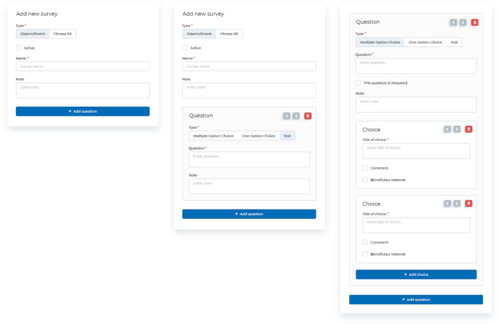 Cirrus survey UX/UI redesign